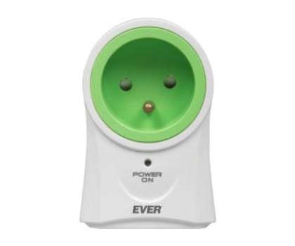 Listwa zasilająca Ever Spin - 1 gniazdo, 2x USB (2.4A)